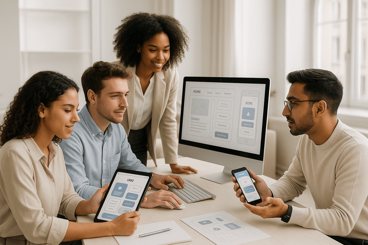 Equipo de Sysiia trabajando en desarrollo digital